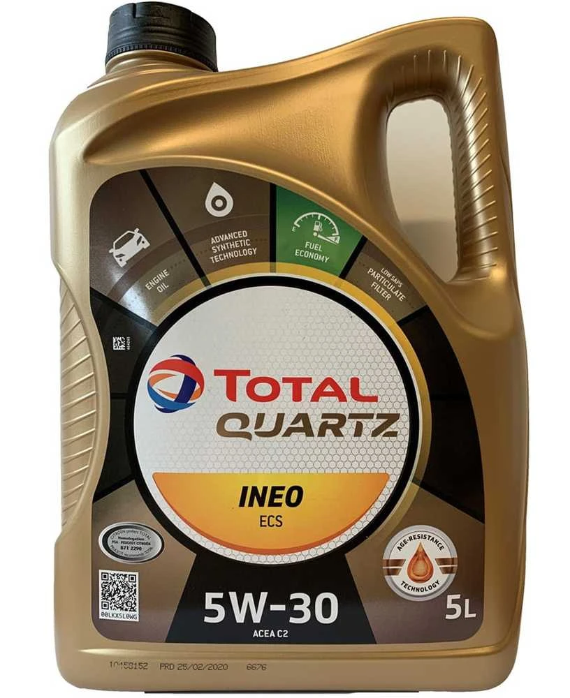 VARIKLIŲ TEPALAS „TOTAL QUARTZ INEO ECS 5W30”