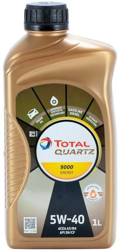 Variklių alyva Total Quartz 9000 Energy 5W - 40, sintetinis, 1 l