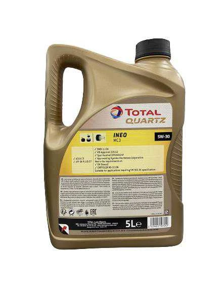 VARIKLIŲ TEPALAS „TOTAL QUARTZ INEO MC3 5W30”