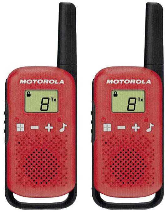 Radijo stotelės - racijos MOTOROLA Talkabout T42 Raudona 2 vnt.