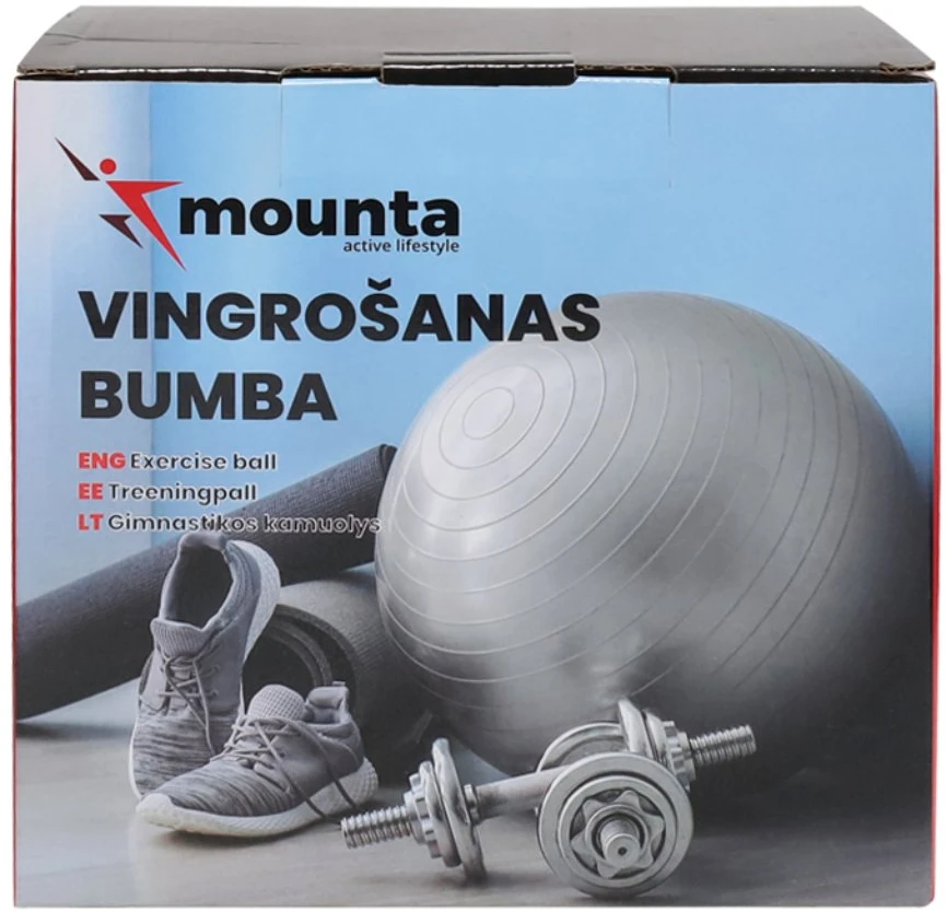 Mounta Gimnastikos kamuolys, 75 cm