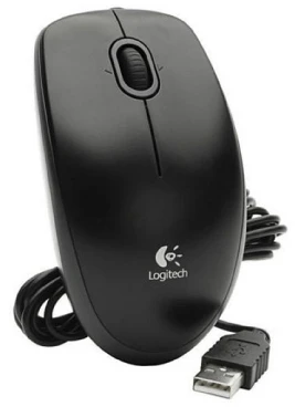 Pelė Logitech B100, Juoda