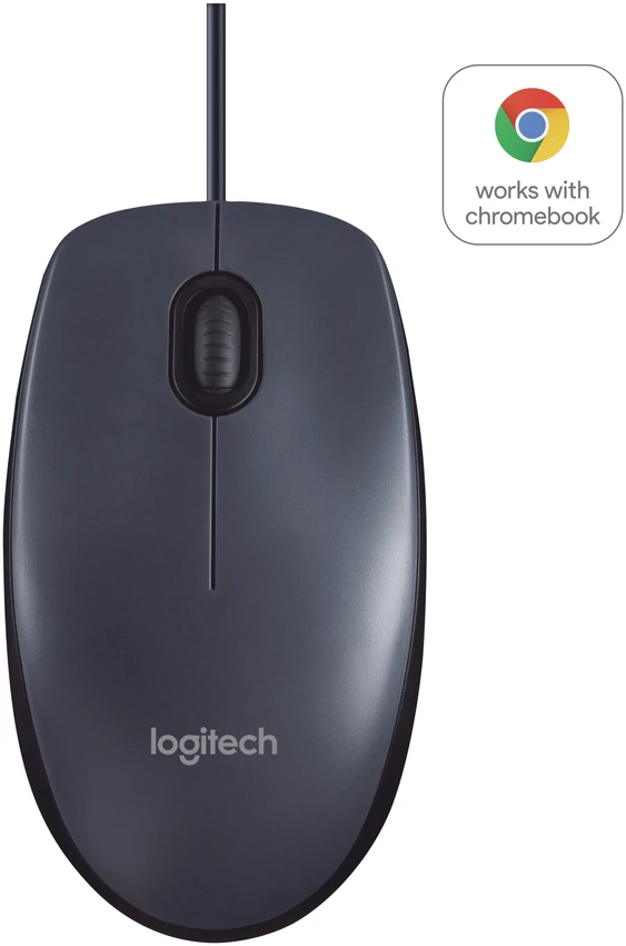 Pelė Logitech B100, Juoda