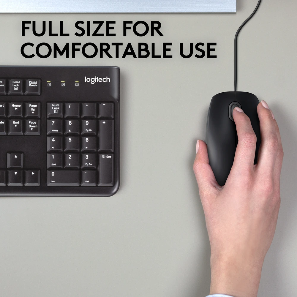 Pelė Logitech B110 Silent, Juoda