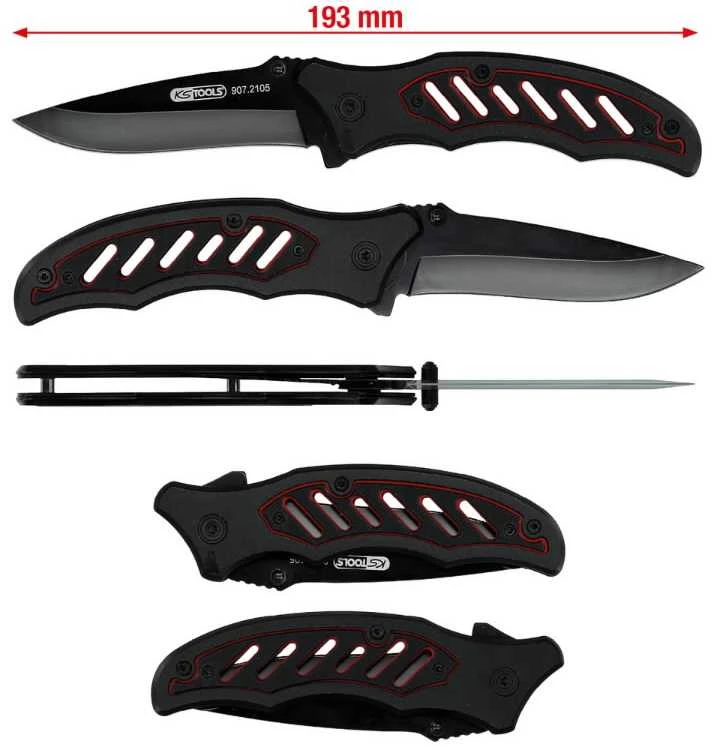 Atlenkiamas peilis KS TOOLS 907.2105