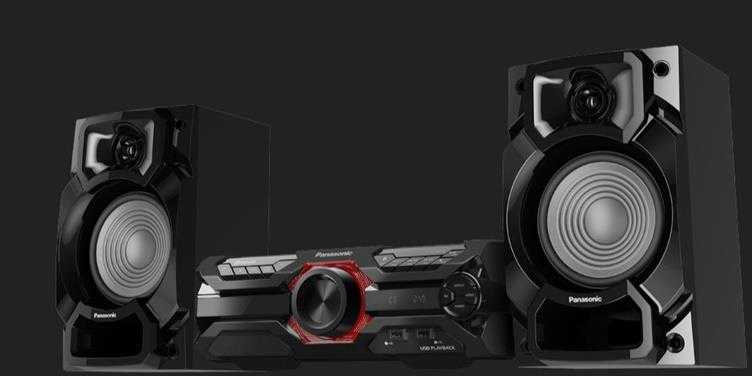 Muzikinis centras Panasonic Stereo System SC-AKX320E-K Bluetooth, CD grotuvas, Belaidė jungtis, AUX in, FM radio