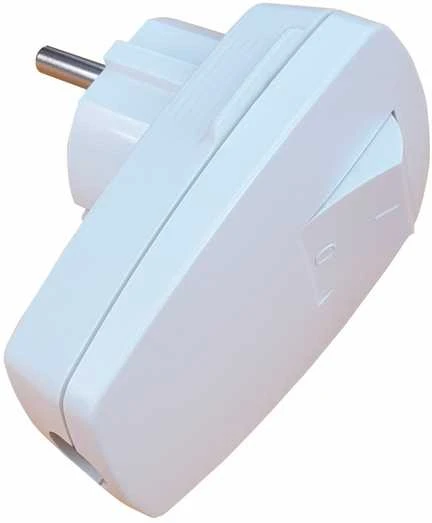 N_L Kištukas su jungikliu N&L, 3P, 16A, 250V, baltos spalvos