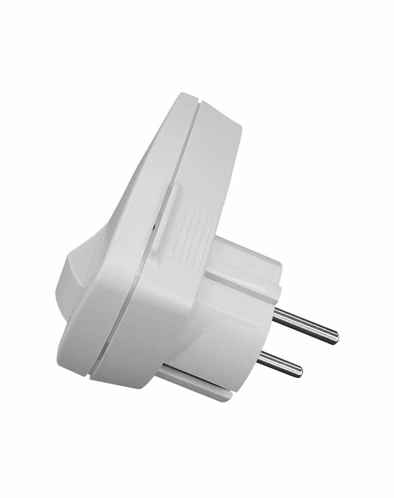 N_L Kištukas su jungikliu N&L, 3P, 16A, 250V, baltos spalvos
