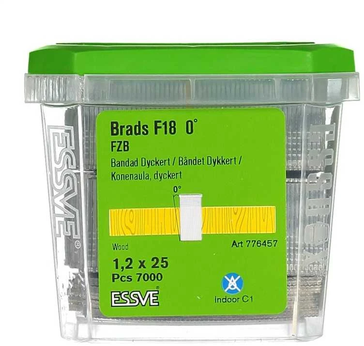Vinys Essve F18; 1,2×25 mm; 0°; 7000 vnt.; blizgaus cinkavimo
