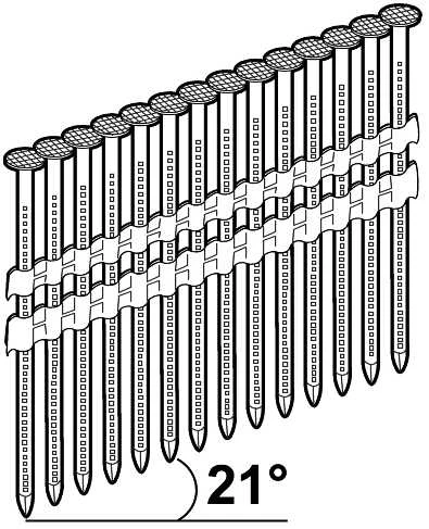 Vinys Essve; 2,8x75 mm; 21°; 1300 vnt.