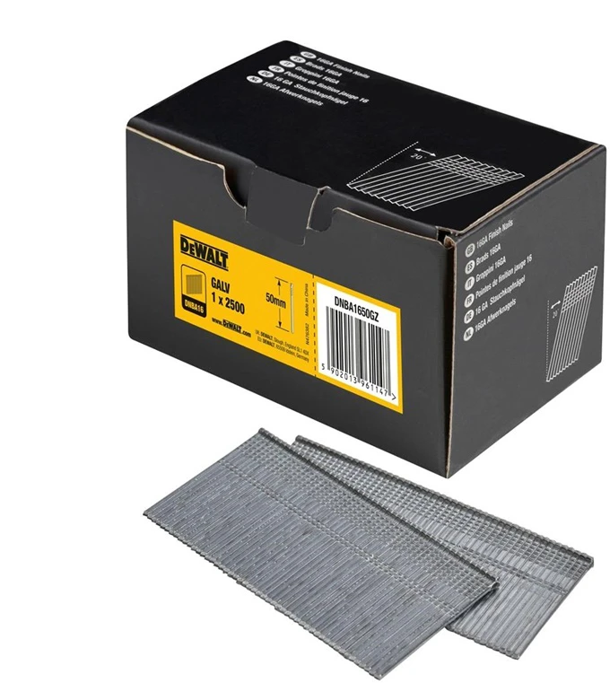 Naglas lentē Dewalt DNBA1650GZ. 50 mm x 1.6 mm