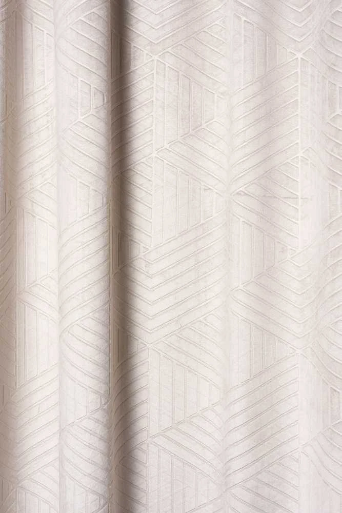Naktinė užuolaida Domoletti Blocks, rusva sp., 200 cm x 260 cm