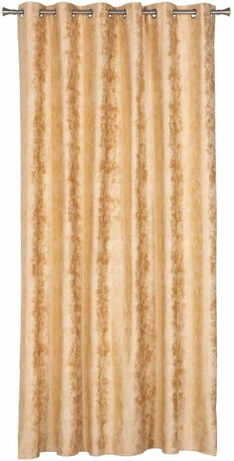 Naktinė užuolaida Domoletti FES, geltona sp., 200 cm x 260 cm