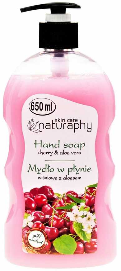 Naturaphy Skystas muilas 650ml Vyšnių ir Alavijų
