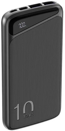 Juodas 10000 mAh powerbankas Navitel PWR10 MX