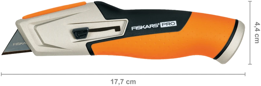 Fiskars CarbonMax Universalus peilis ištraukiamais ašmenimis 1027223
