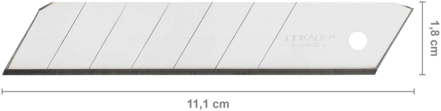 Fiskars CarbonMax Ašmenys universaliam peiliui laužomais ašmenimis 18mm 5 vnt., 1027232