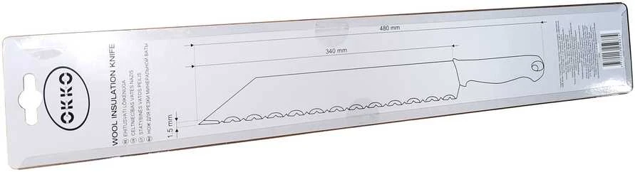 Okko Astar KNIFE FOR MINERAL WOOL 480MM VG128