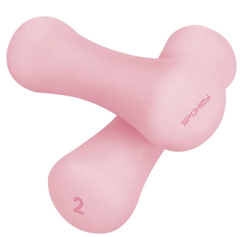Neopreninių hantelių rinkinys Spokey BONE 2x2 kg
