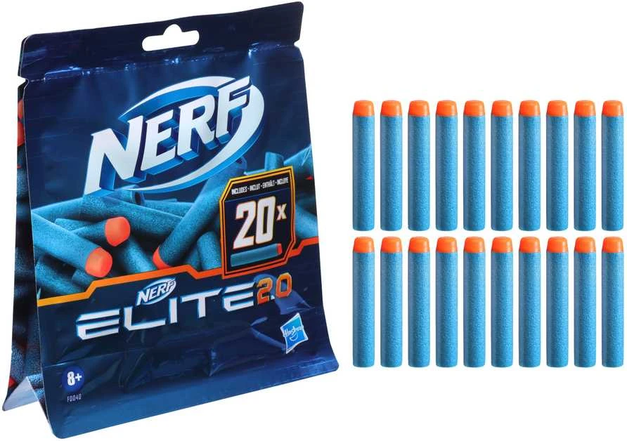 Hasbro NERF Elite 2.0 šoviniai, 20 vnt.