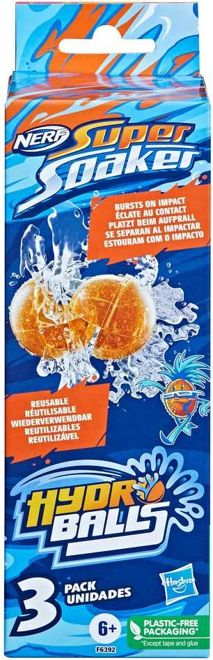 Hasbro NERF SUPER SOAKER Vandens kamuoliukai, daugkartinio naudojimo, 3 vnt.