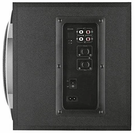 Kompiuterio kolonėlės Kolonėlės Trust Tytan 2.1 Subwoofer Juod