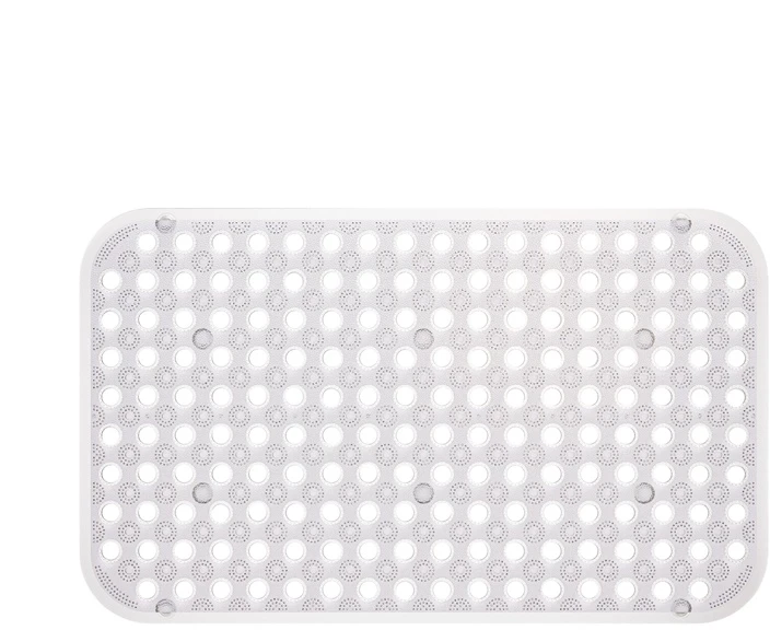 Sourcing PVC vonios kilimėlis 35X58CM baltas