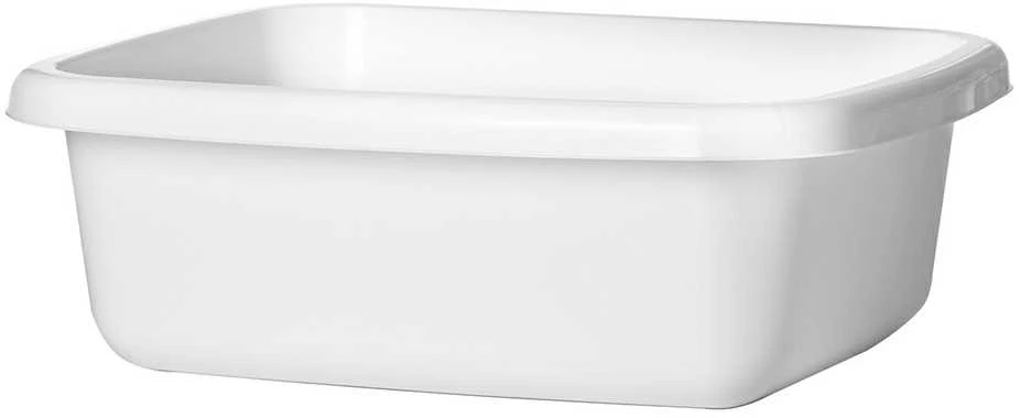 NHG Multi Opvaskebalje 10 ltr 370x302x124 mm Rektangulær Hvid,1 stk