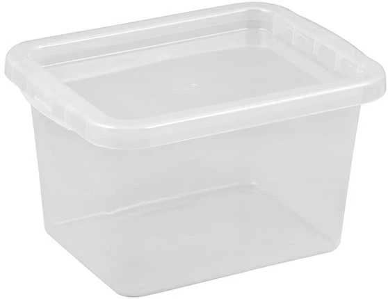 NHG Plast Team konteinerių dėžė su dangteliu Basic 8 L PlastTeam