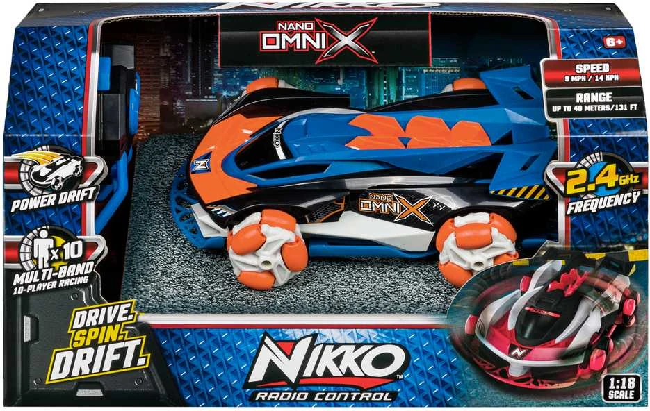 NIKKO 1:18 RC automobilis NANO OMNI X