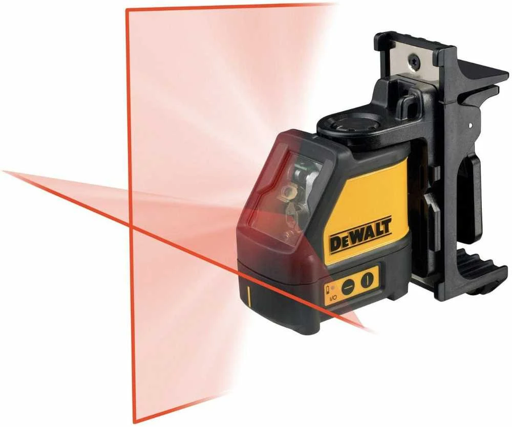 DEWALT Kryžminis lazerinis nivelyras DeWalt DW088K, raudonas