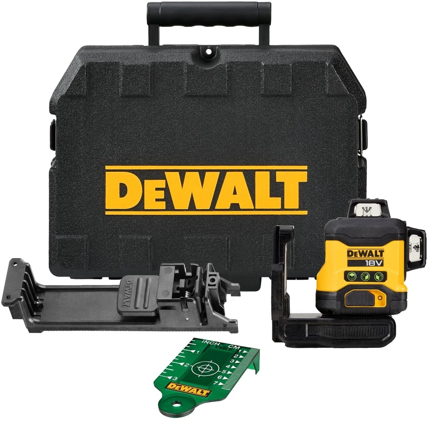 Nivelierius Dewalt DCLE34031N-XJ, 360 °