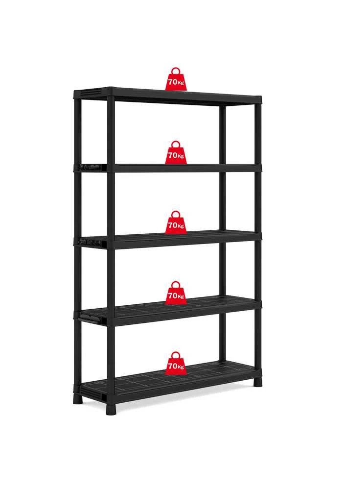 Noliktavas plaukts Kis, 40 cm x 120 cm x 187 cm, 70 kg