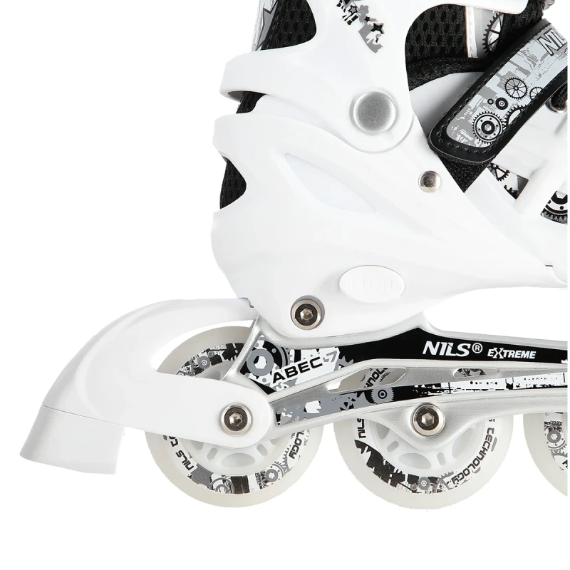 Riedučiai/pačiūžos Nils Extreme NH10905 Led - PU70 mm/82A (S 31-34)