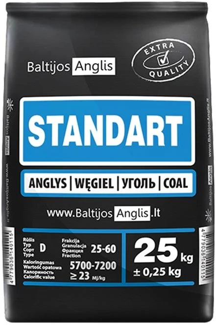None Nežinomas Akmens anglys, 25–80 mm, 25 kg
