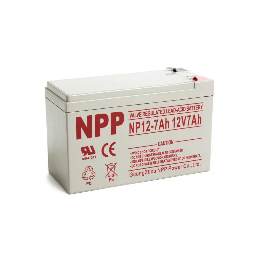 None Akumuliatorius NPP, 12V 7Ah, NP12-7Ah