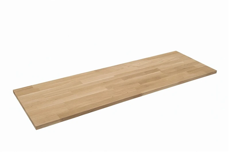 None Stair step. jointed oak wood. 120 cm x 21.5 cm x 2.1 cm