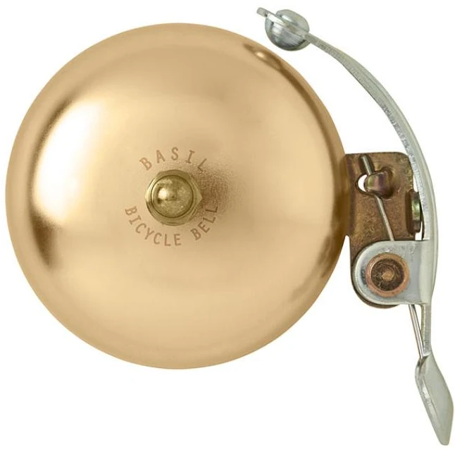 Basil PORTLAND BELL BRASS dviračio varpas 55mm, klasikinis, varinis (BAS-50420)