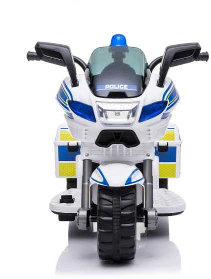 None Nežinomas Vaikiškas elektrinis motociklas Police, mėlyna/balta