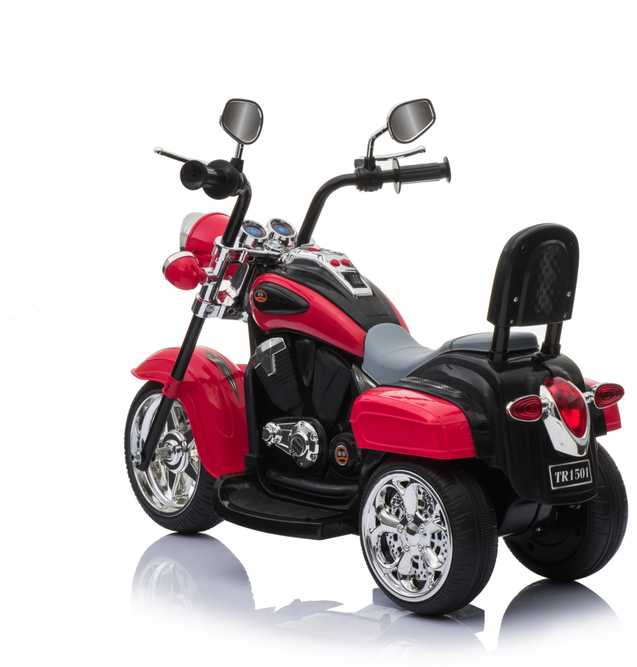 None Vaikiškas elektrinis motociklas TR1501, mėlyna sp./raudona sp./,spalva/dizainas parenkami atsitiktine tvarka,