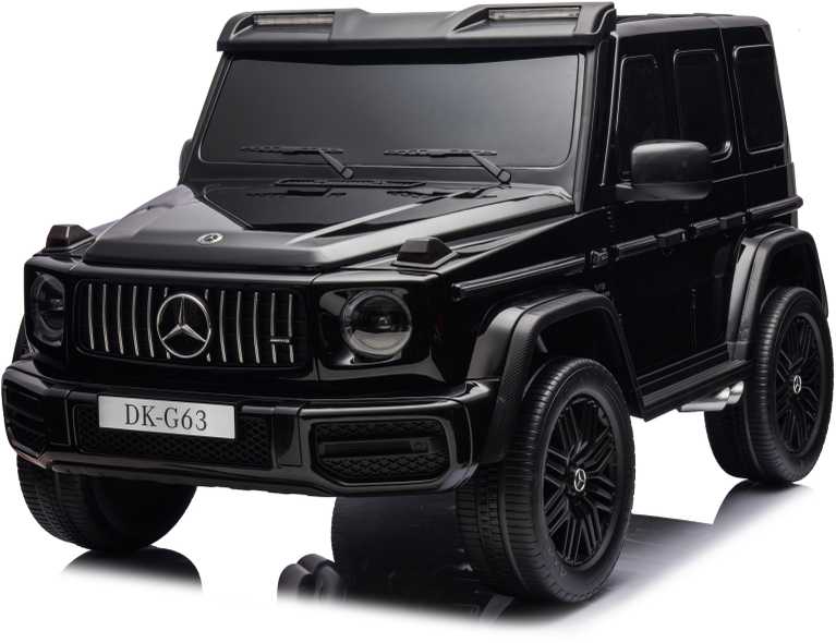 None Vaikiškas elektromobilis Mercedes G63, balta sp./juoda sp./,spalva/dizainas parenkami atsitiktine tvarka,