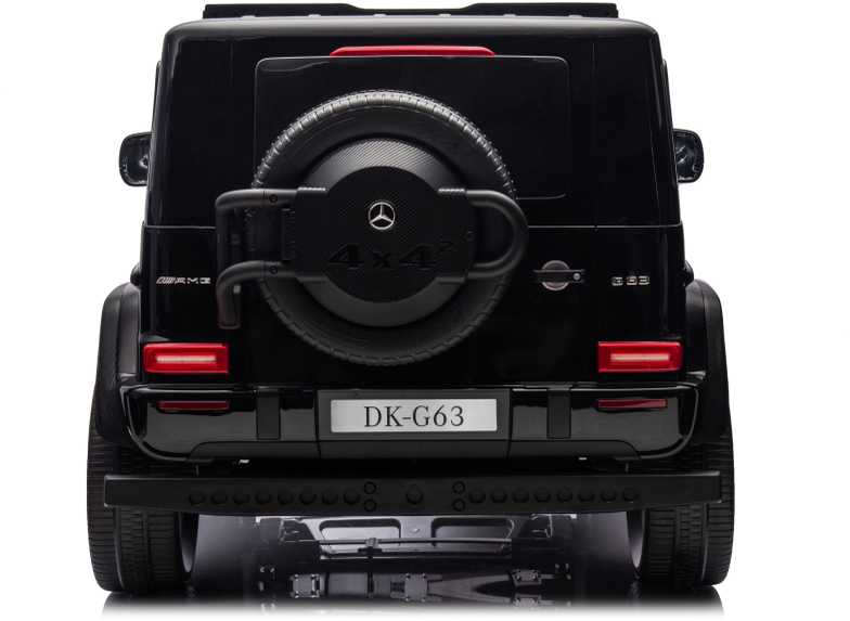 None Children's electric car Mercedes G63. baltas/juodas/