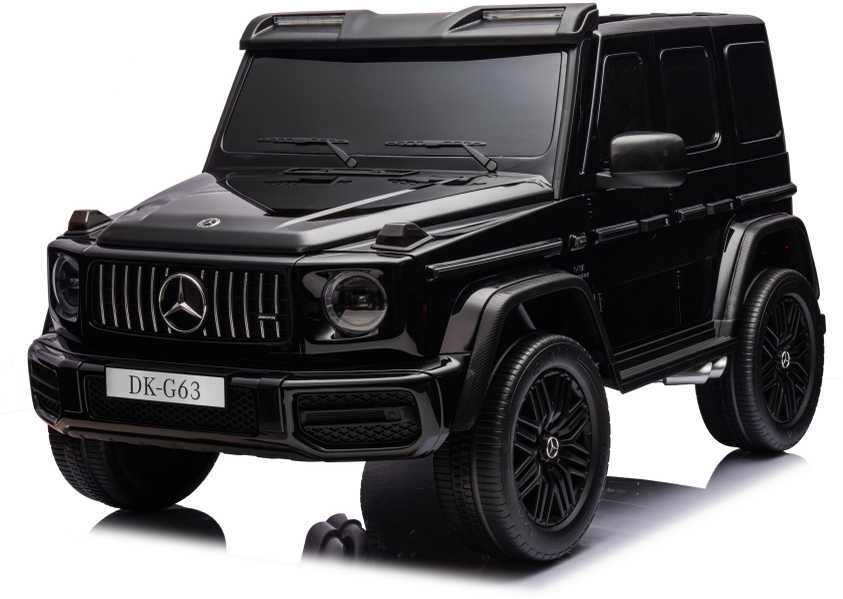 None Vaikiškas elektromobilis Mercedes G63, balta sp./juoda sp./,spalva/dizainas parenkami atsitiktine tvarka,
