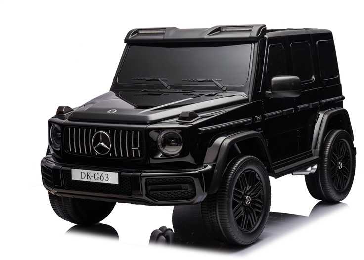 None Vaikiškas elektromobilis Mercedes G63, balta sp./juoda sp./,spalva/dizainas parenkami atsitiktine tvarka,