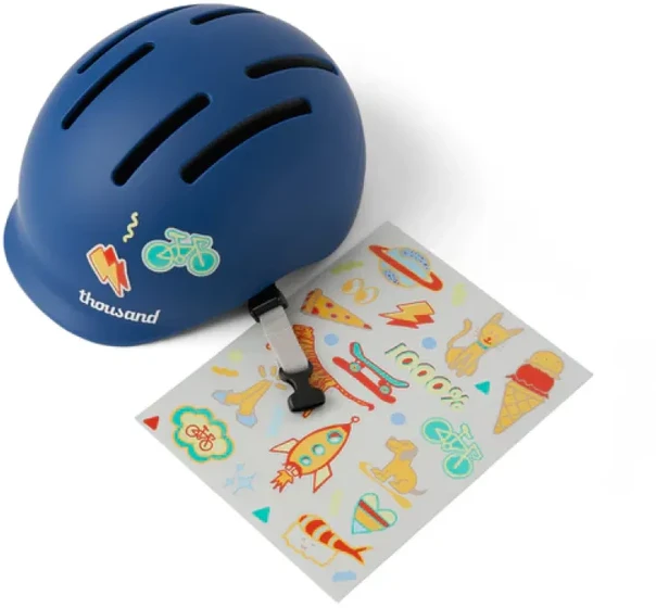 None Tūkstančio vaikų šalmas THOUSAN Jr. Toddler, Bravo Mėlyna, XS (45-49 cm)