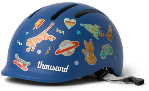 None Tūkstančio vaikų šalmas THOUSAN Jr. Toddler, Bravo Mėlyna, XS (45-49 cm)