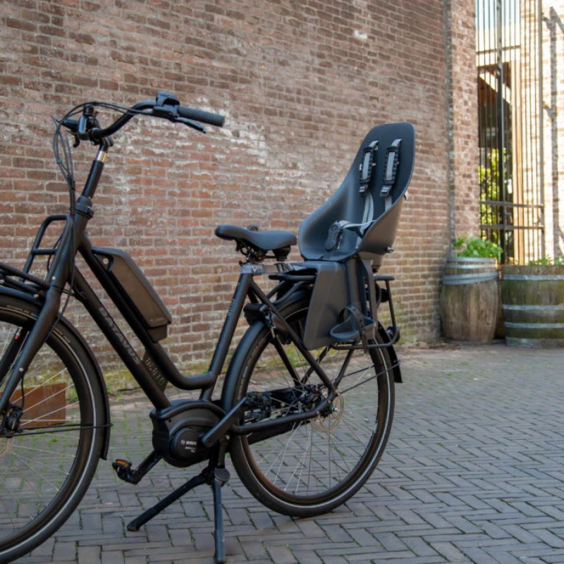 None Vaikiška kėdutė bagažo laikikliui URBAN IKI Ta-ke Easy Fix, Bincho Juodas/Bincho Juodas