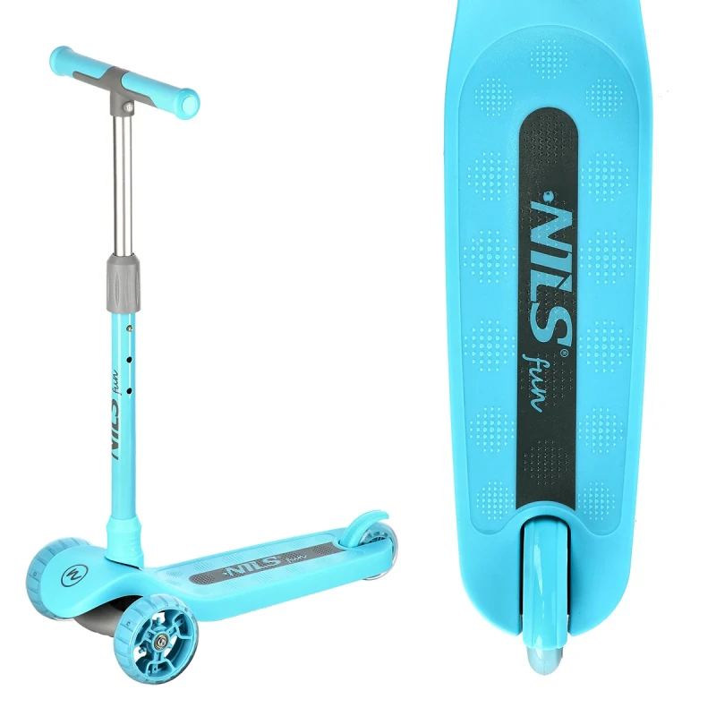 Nils Extreme NILS FUN HLB09 LED turquoise children's scooter