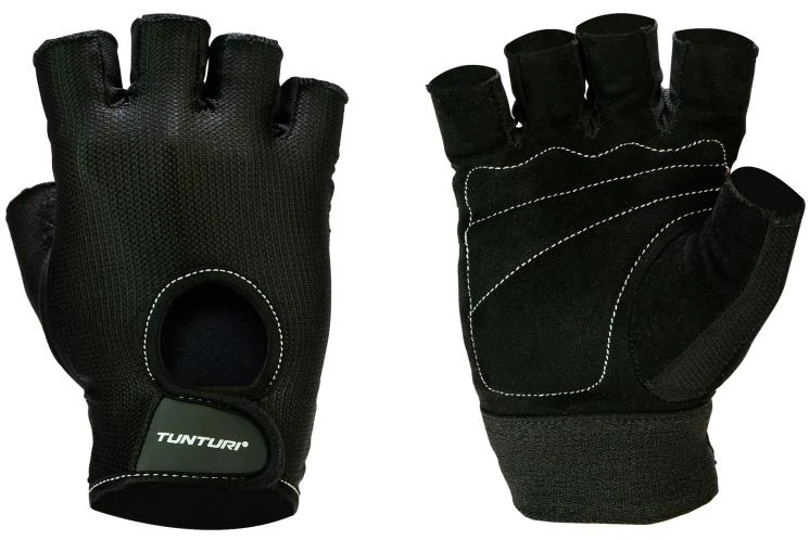 None Tunturi Easy Fit Pro Fitneso pirštinės, M, Juodos