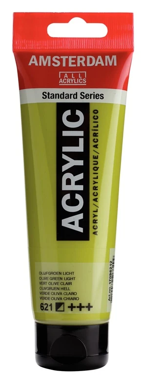 None Light olive žalias acrylic paint 120ml
